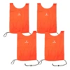 4 OMNIKIN Nylon Pinnies, Orange -Sports Store 30151 004 B