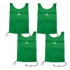 4 OMNIKIN Nylon Pinnies, Green 2 4 OMNIKIN Nylon Pinnies, Green -Sports Store 30151 005 B