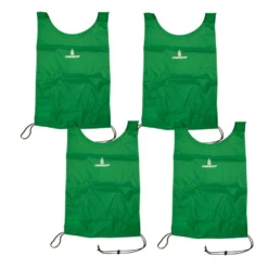4 OMNIKIN Nylon Pinnies, Green