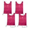 4 OMNIKIN Nylon Pinnies, Purple