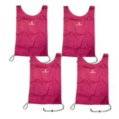 4 OMNIKIN Nylon Pinnies, Purple