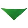 Triangular Cotton Scarf, Green -Sports Store 4302 G 1 B