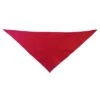 Triangular Cotton Scarf, Red -Sports Store 4302 R 1 B