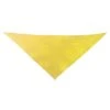 Triangular Cotton Scarf, Yellow -Sports Store 4302 Y 1 B