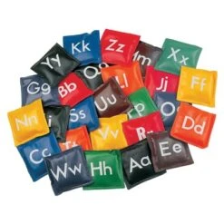 26 Alphabet Vinyl Bean Bags