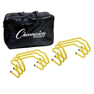 6 Adjustable Hurdles, 9"-12" 3 6 Adjustable Hurdles, 9"-12"