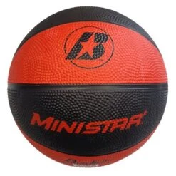 Baden Rubber Basketball, Red / Black, #3