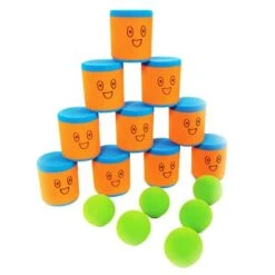 Foam Cup Knock Down Set