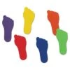 12 Foot-shaped Spot Markers -Sports Store FOOT SPOT 1 B