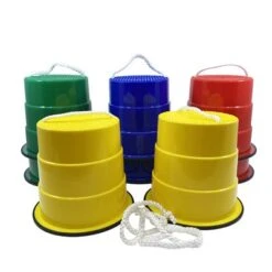 4 Pairs Of Plastic Mini High Steppers