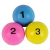 3 Numbered Juggling Balls -Sports Store J3 1 B