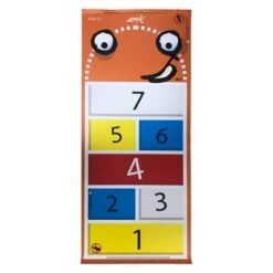 Rollable Hopscotch Game, 30'' X 72''