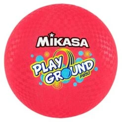 MIKASA Four Square Playground Ball, Red