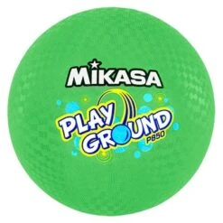 MIKASA Four Square Playground Ball, Bright Green