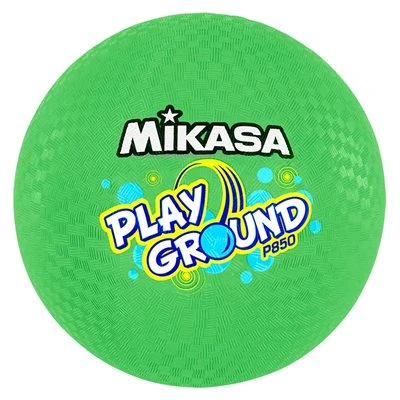 MIKASA Four Square Playground Ball, Bright Green