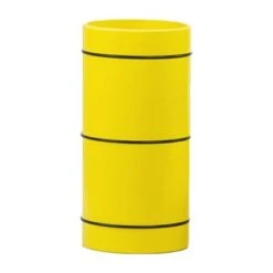 Roll Play, 12.5 Cm, Rubber Stripes, Yellow