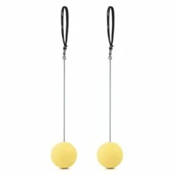 Pair Of Poï, Leather Handles