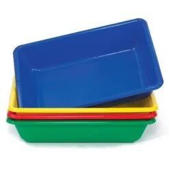 4 Stackable Sand And Water Trays