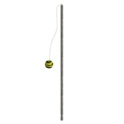 Galvanized Steel Tetherball Post, 1,9"
