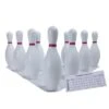 White Plastic Bowling Set -Sports Store bp10 B